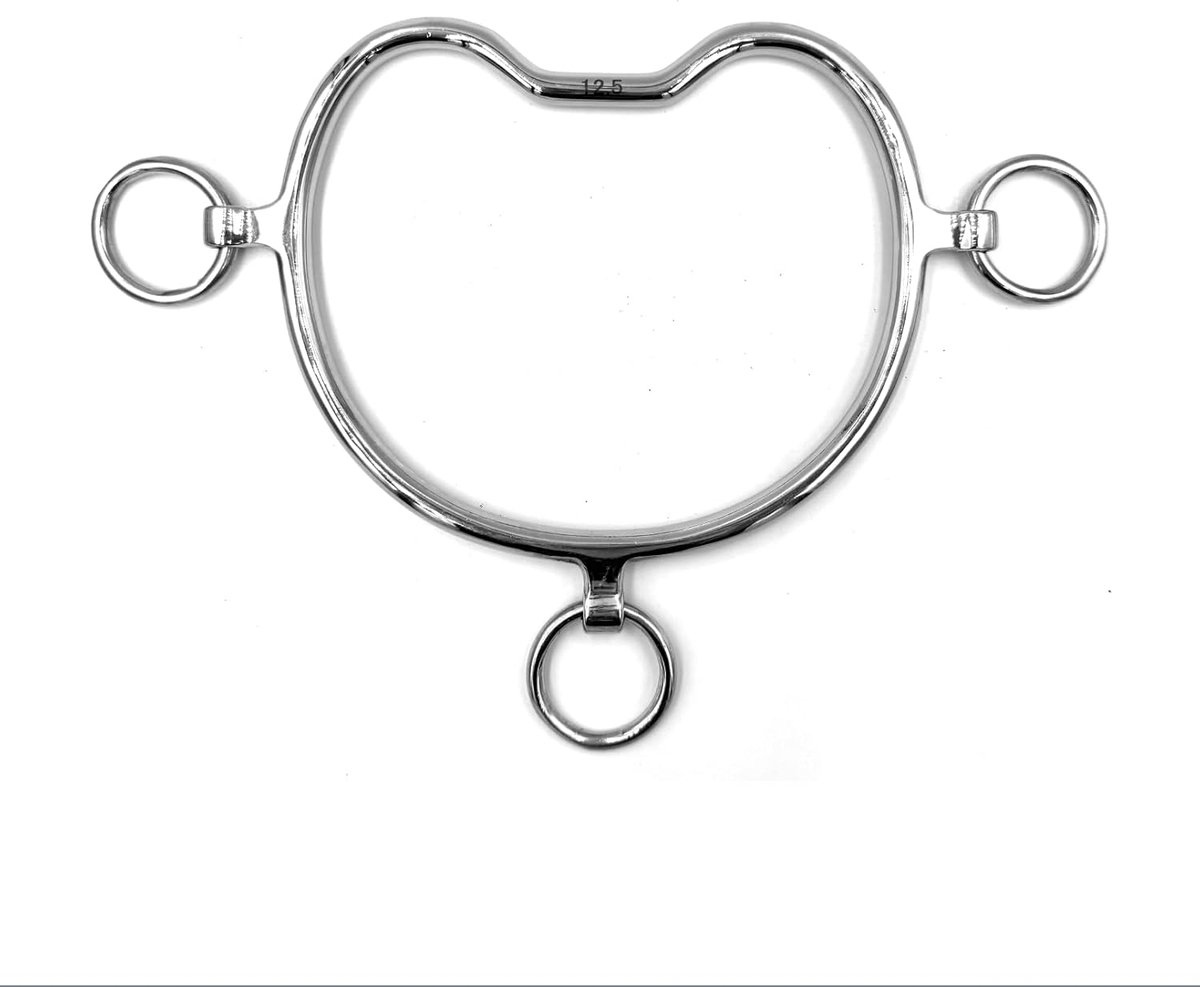 ES0069 Toothbit Chifney Stirer Stainless Steel (13.5 cm) - ShopVlot