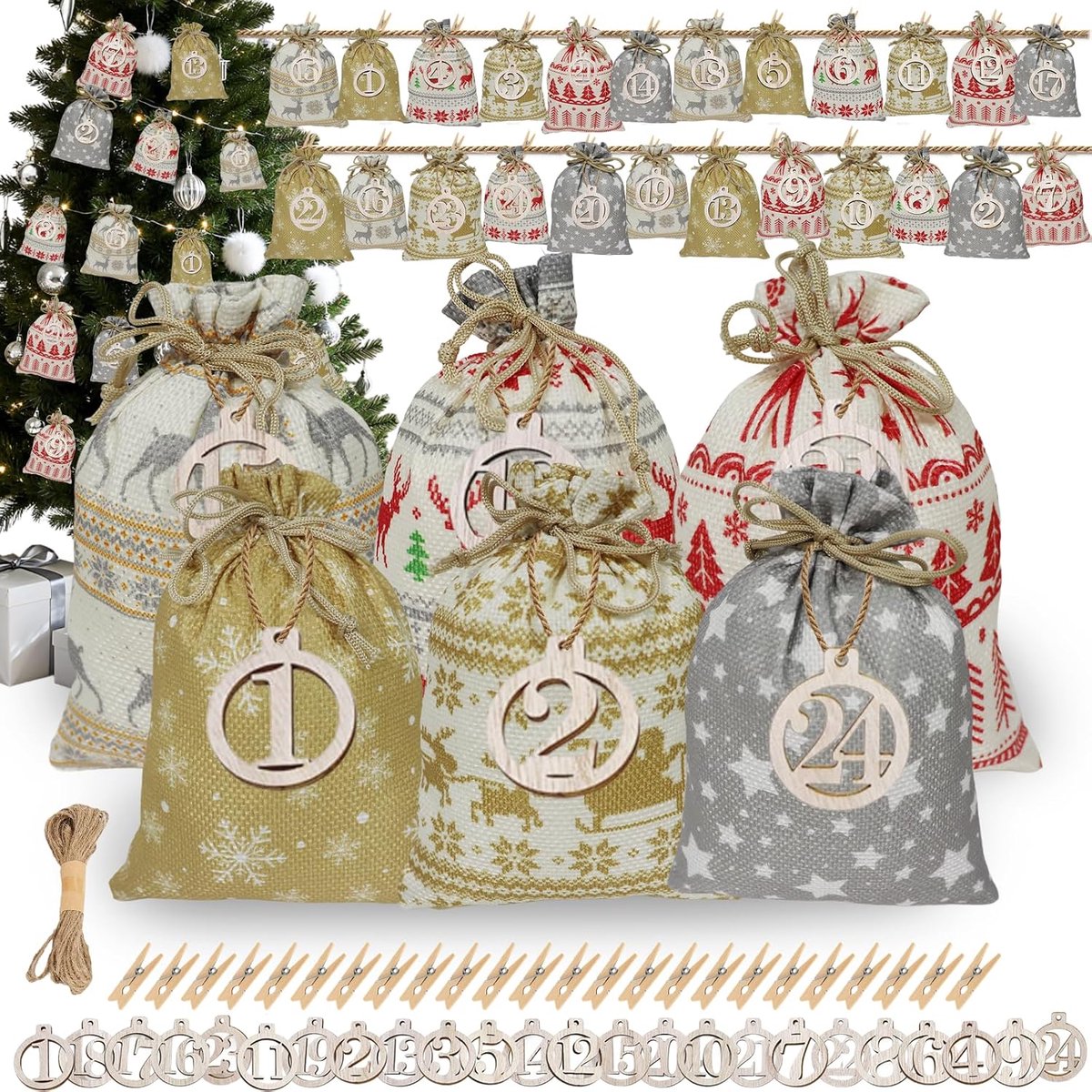 Fill 24 Advent calendars yourself - ShopVlot