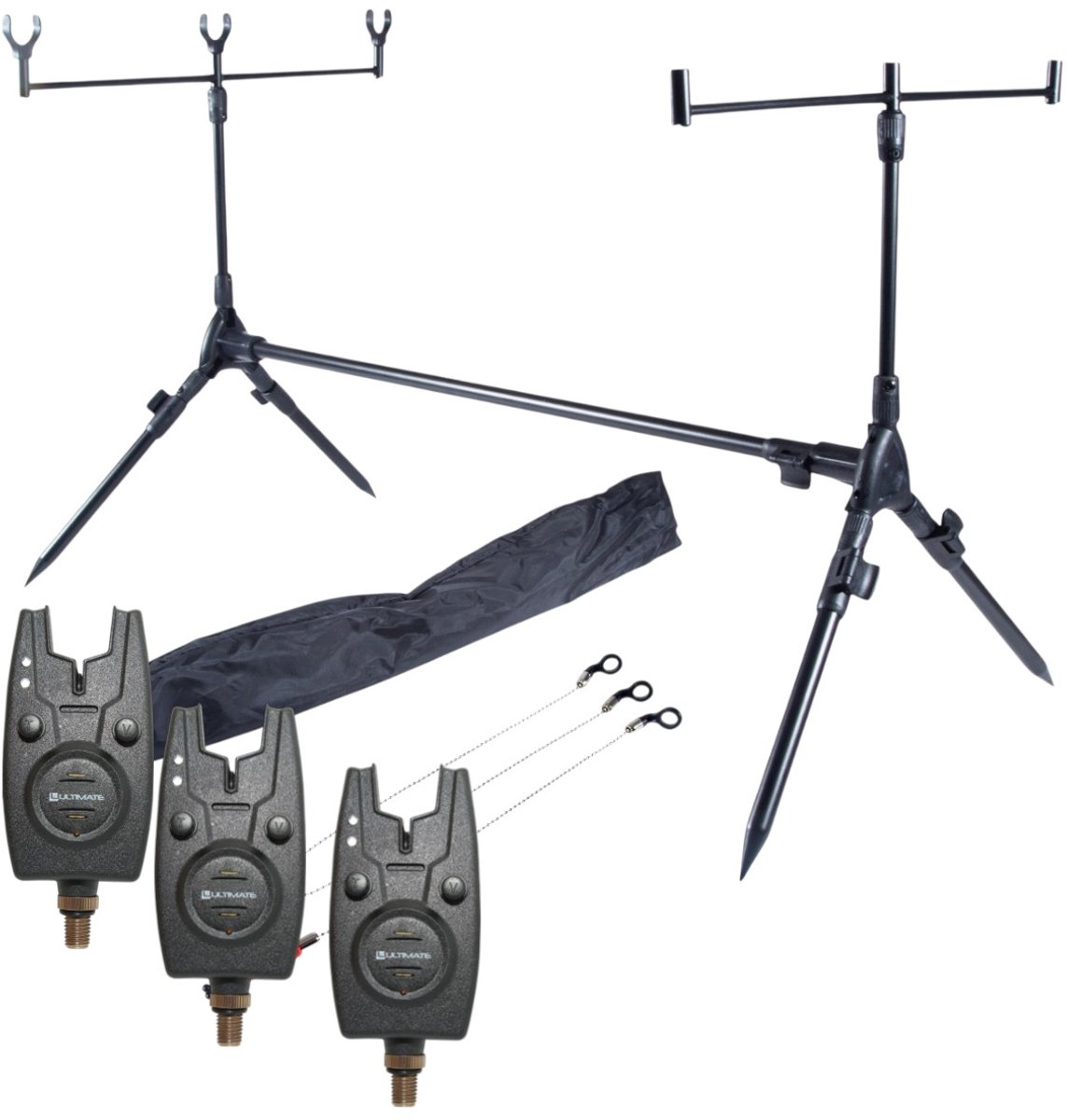 Ultimate Session Rodpod + Beetmelder Set - Karper Set
