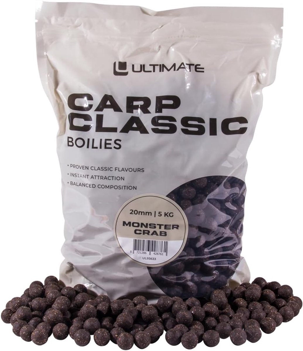 Ultimate Carp Classic Boilies 20mm 5kg - Monstercrab - Boilies - ShopVlot