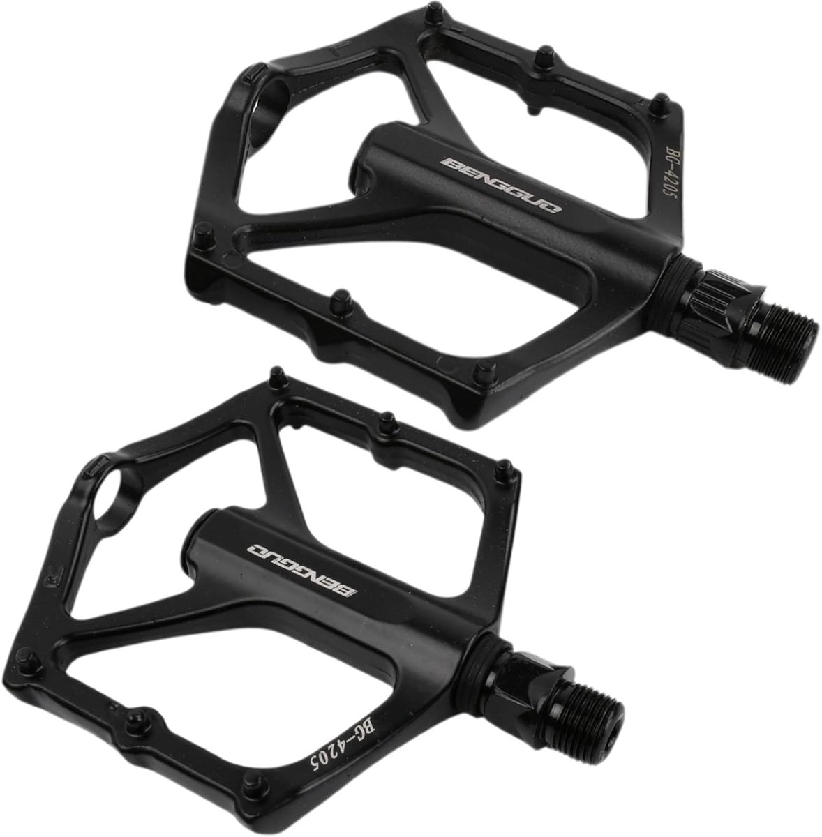 Mountainbike-pedalen brede platformpedalen - aluminium - antislip - uitstekende grip voor maximale veiligheid - ShopVlot