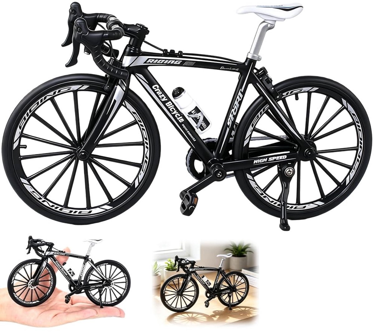 Solidchoice - Mini Mountainbike Model 1:10 voor Decoratie