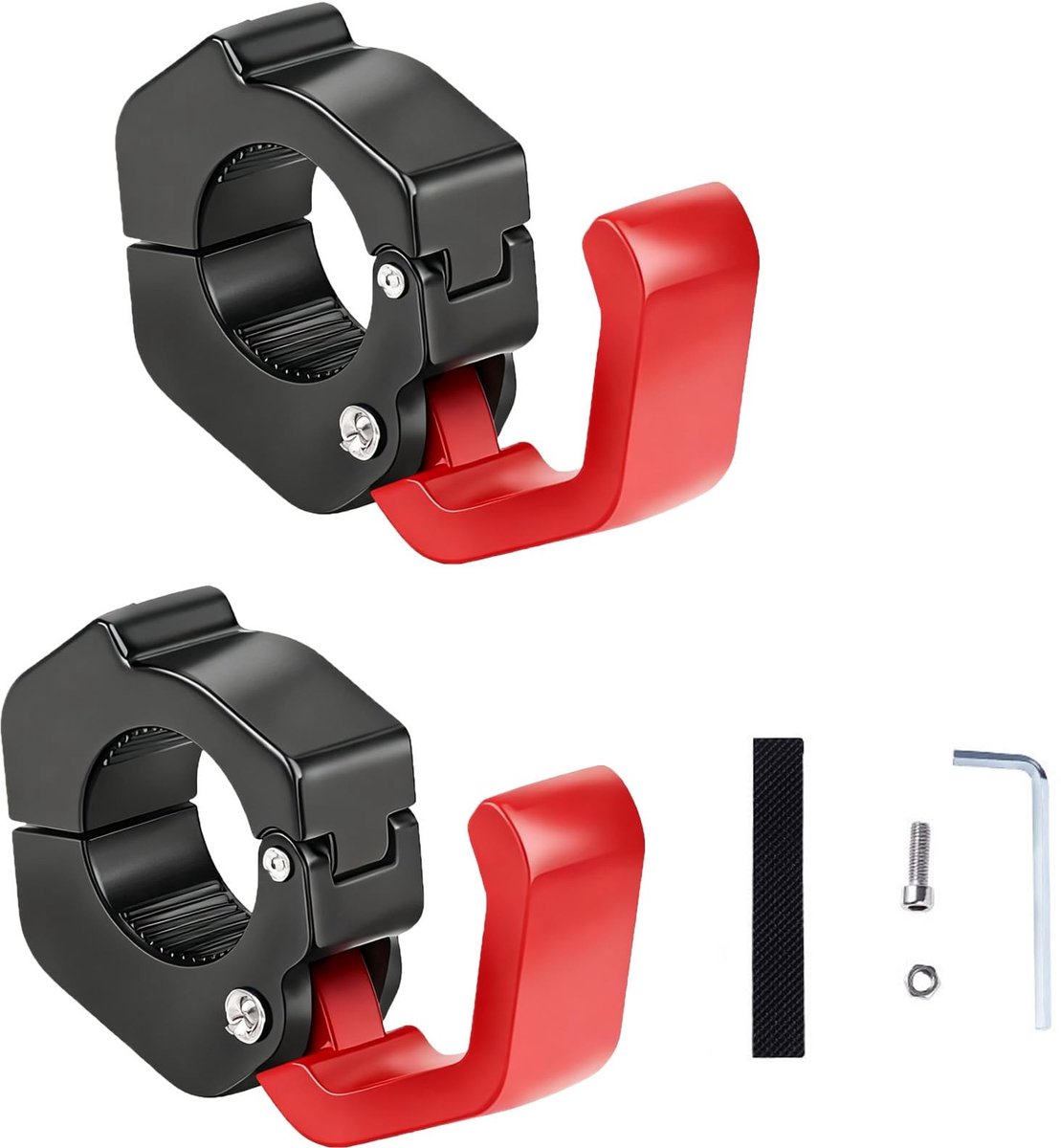 Solidchoice - Set van 2 Elektrische Scooter Haken voor Fietsen en Motoren