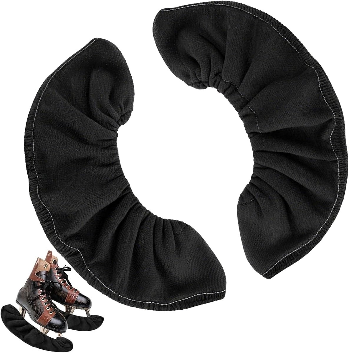 Beschermingshoes voor schaatschoenen - universele maat - waterdicht - bescherming tegen slijtage - ShopVlot