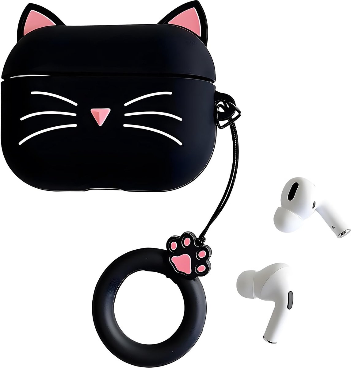 Solidchoice - Silicone Hoes voor Airpods Pro 1/2 voor Bescherming