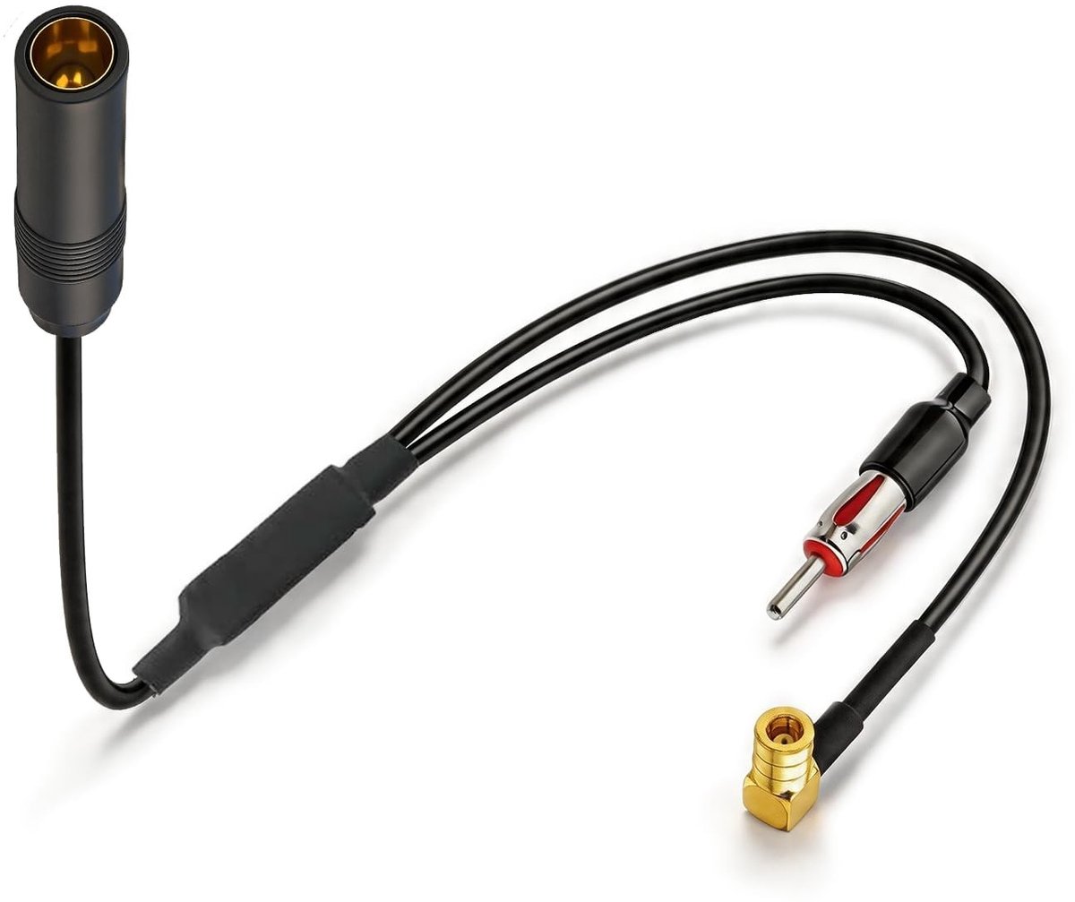 Solidchoice - DAB/FM Auto Radio Antenne Splitter Adapter Kabel