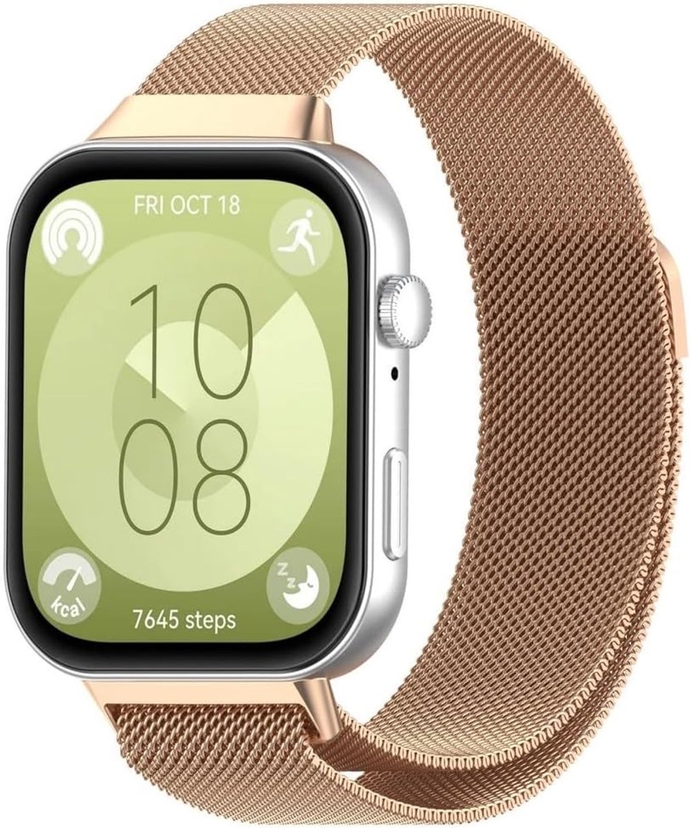 Replacement Strap Compatible with Huawei Watch Fit 3/Watch Fit 4/Fit4 Pro Strap, Magnetic Clasp, Loop, Adjustable - ShopVlot