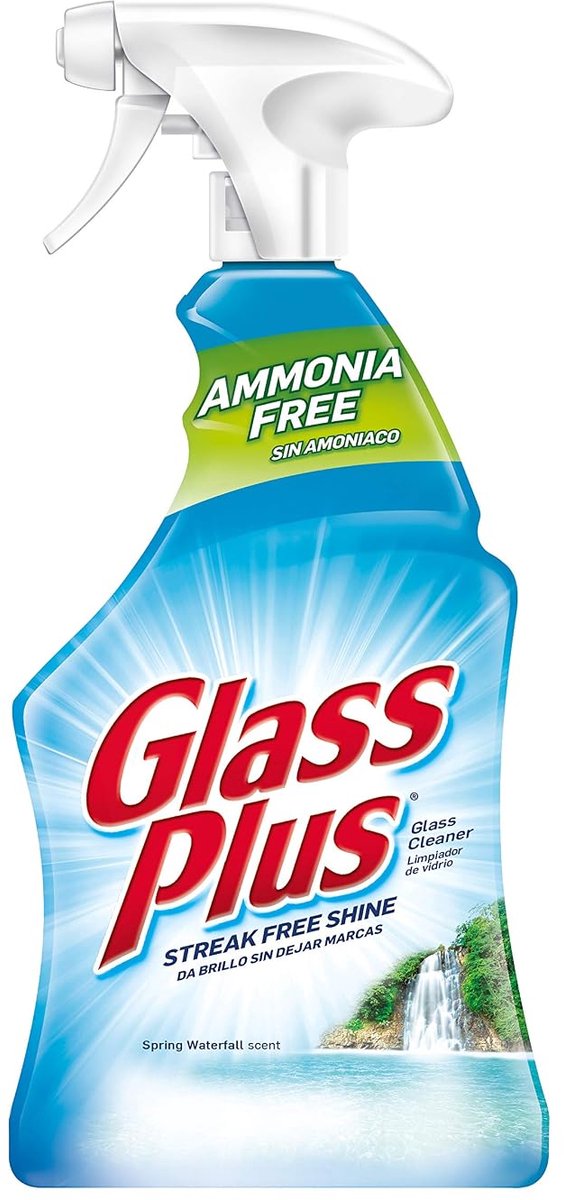 Glass Plus Glass Cleaner, 32 fl oz Bottle, Multi-Surface Glass Cleaner - ShopVlot
