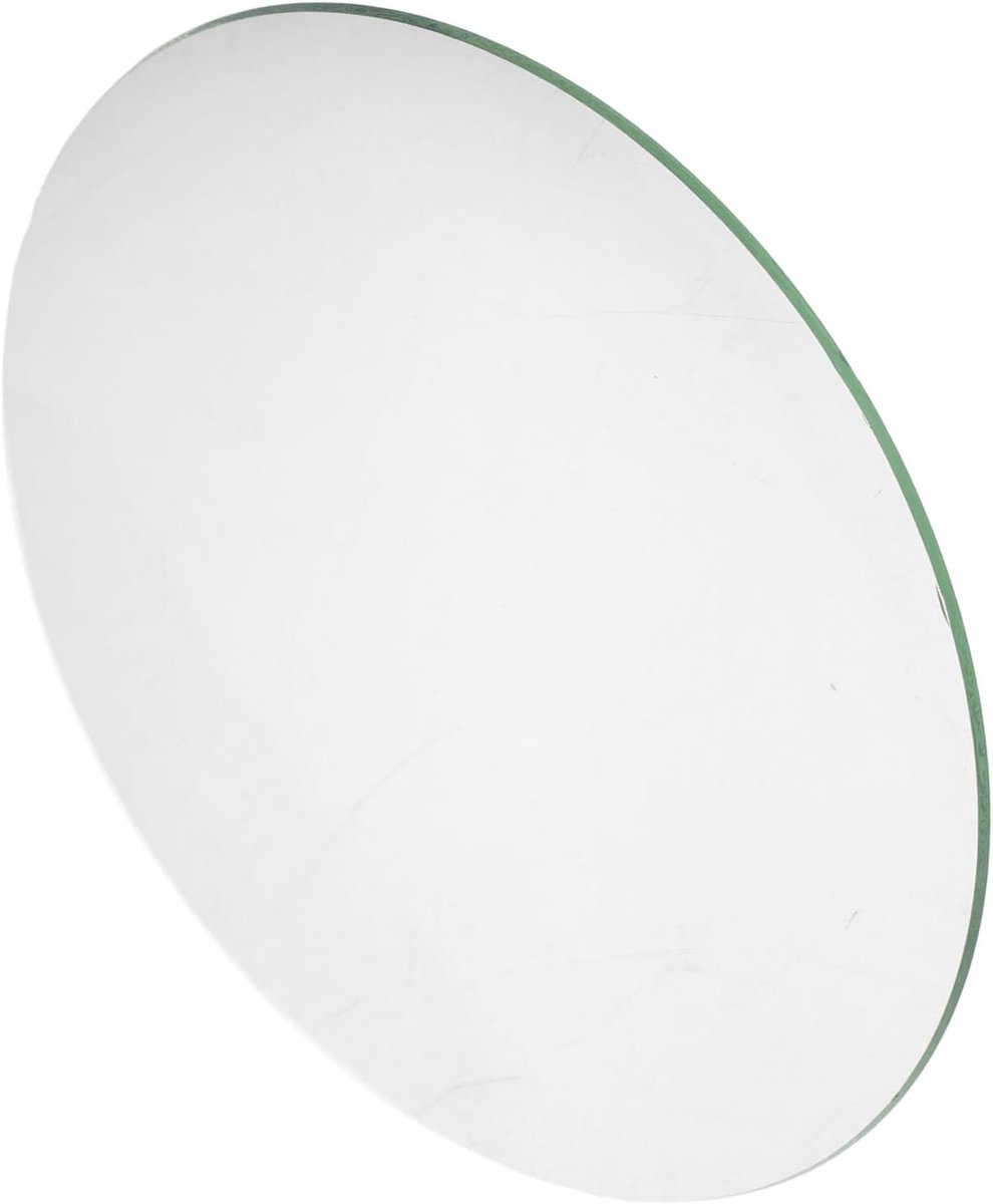 Vervangend convexe klokglas, 15,5 cm diameter, transparante glazen koepel met schokbestendige bescherming voor - ShopVlot