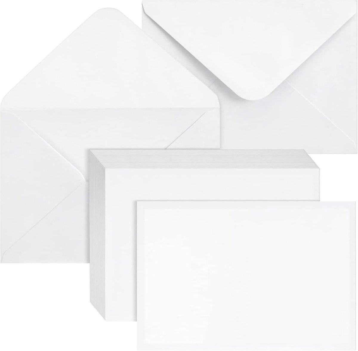 PALUDO Pack of 100 Kraft Paper Envelopes 13.5 x 18.5 cm - 130 gsm Point Flap, Wet Gluing, Recycled Envelopes for - ShopVlot