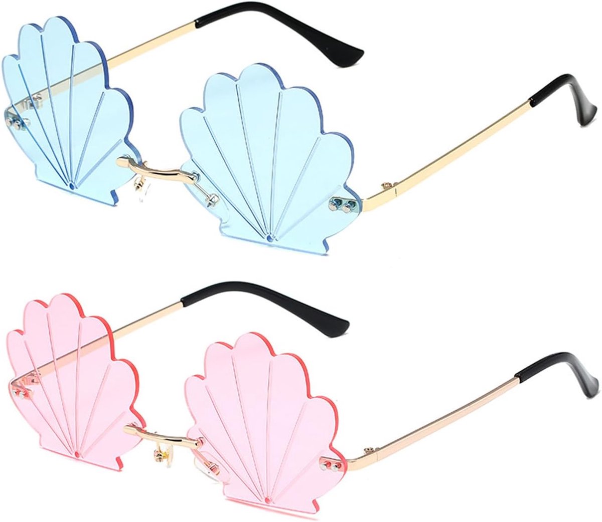 Pack of 2 scale-shaped glasses, creative glasses, fashion and personalised glasses, party glasses, photo props. - ShopVlot