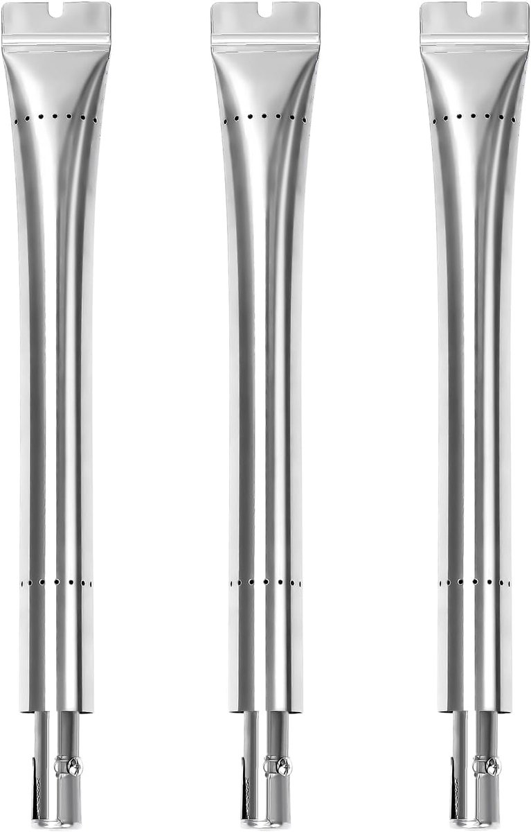 Denmay 36.3cm Dual Tube Burner Stainless Steel 18629 for BroilKing Signet, Sovereign Series, Burner Tubes Spare Parts - ShopVlot