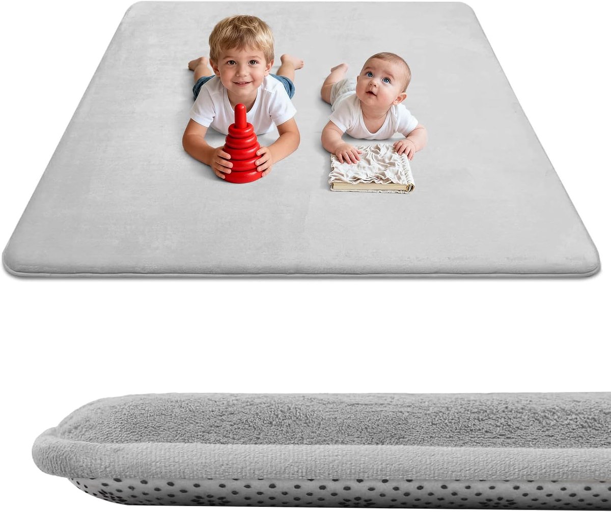 Wdmiya Children's rug (grey, 150 x 200) - ShopVlot