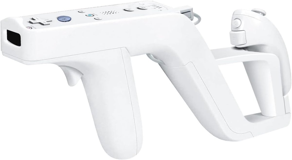 TNP Zapper Gun voor Nintendo Wii Draadloze Blaster Afstandsbediening Wiimote Controller Game Attachment, Links Remote - ShopVlot