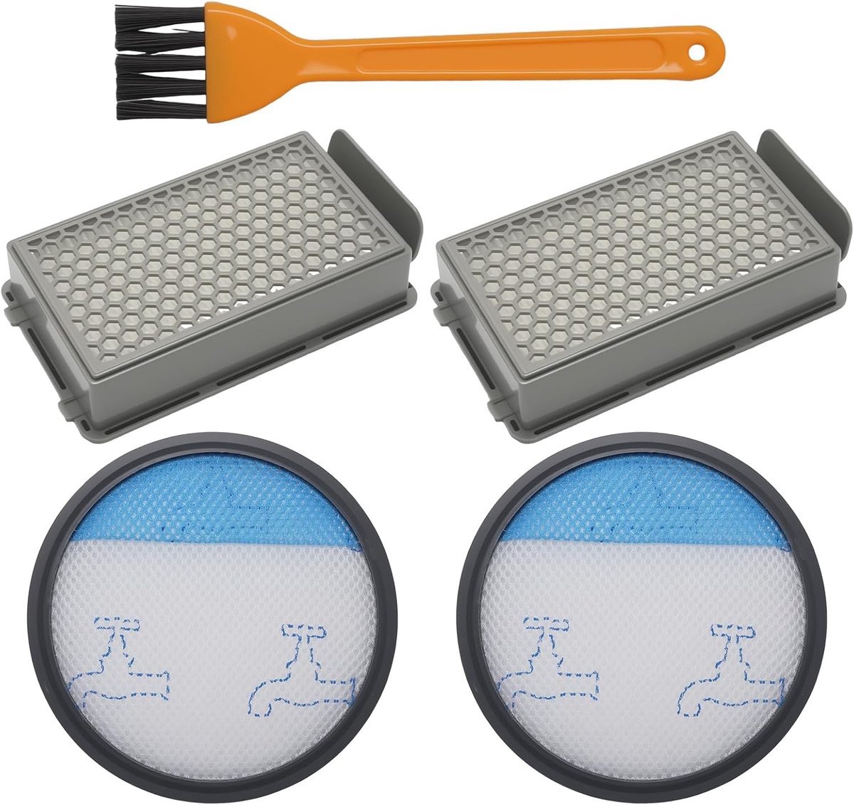 2 stuks ZR005901 HEPA-stofzuigerfilter, vervanging voor Rowenta stofzuiger RO3718EA RO3724EA RO3731EA RO3753EA - ShopVlot