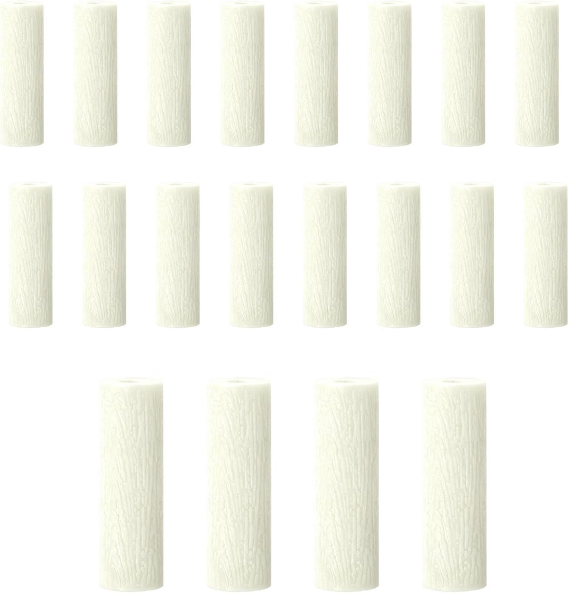 Chewies Aligner Chewies, wit, orthodontische kauwartikelen, herbruikbaar Aligner dienblad, zitting, muntgeur, Chewies - ShopVlot