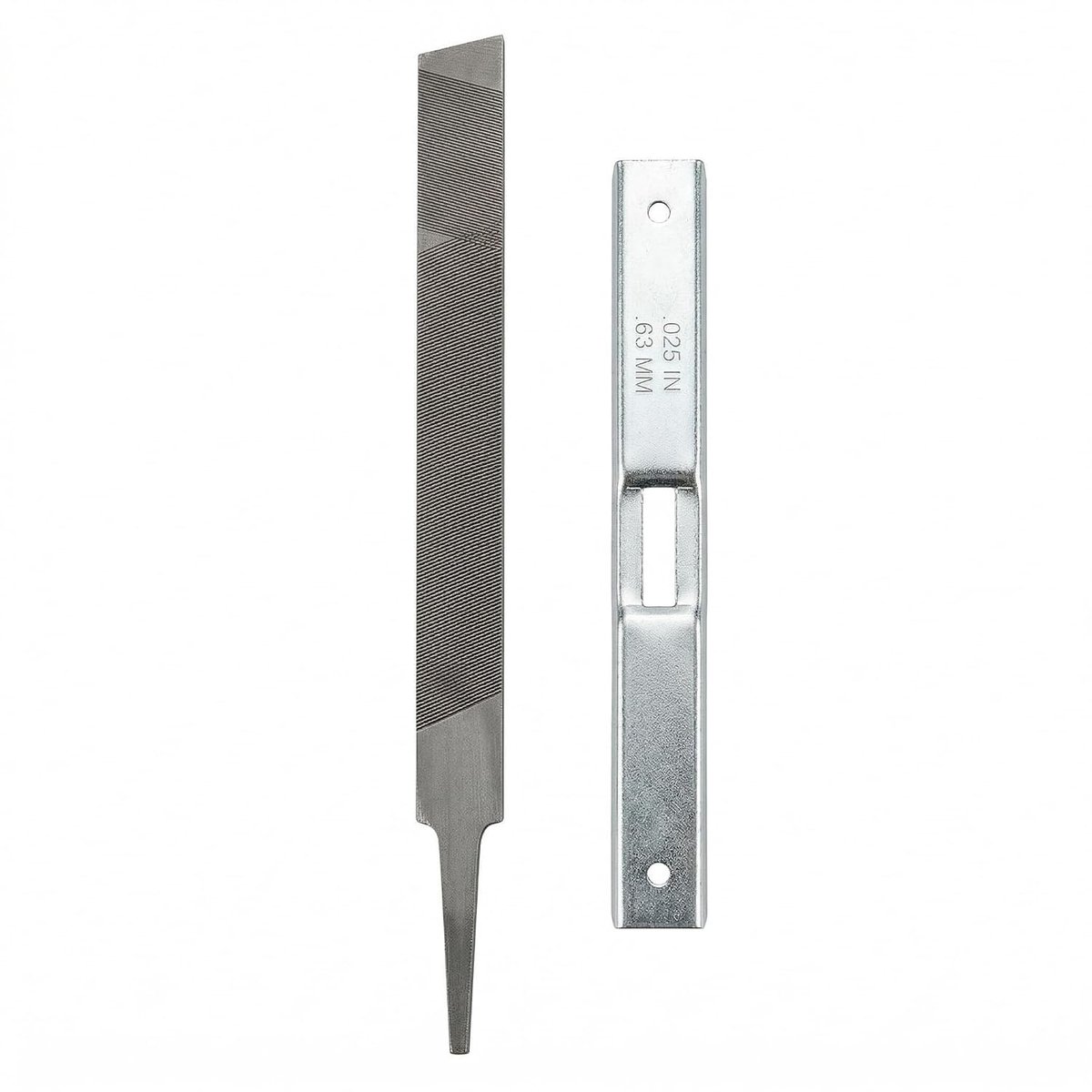 Zaagvijl, kettingzaagslijper, kettingzaaggereedschap, kettingonderhoud, dieptemeter met platte vijl, handmatige - ShopVlot