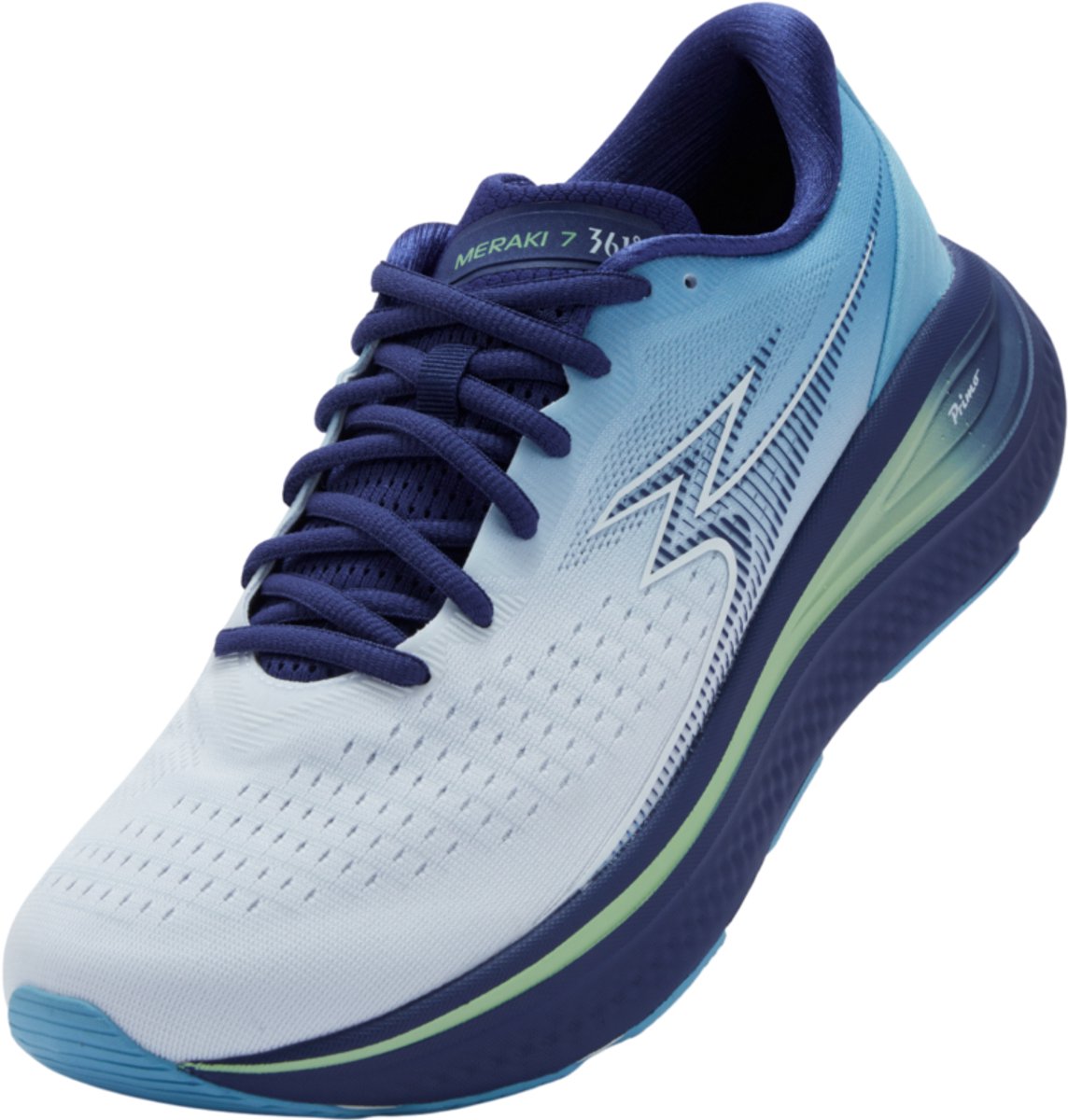 361 Meraki 7 wit blauw hardloopschoenen heren (Y2607-4970)