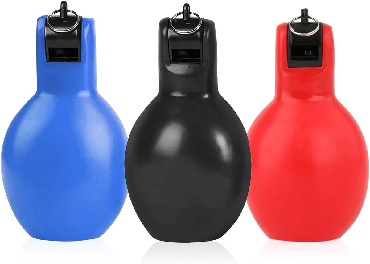 Hand Whistle Sports Education 3 Pieces Referee Whistle, Triler Whistle Loud Emergency Set, Best Sporting Hand Whistle - ShopVlot