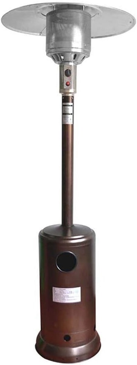 LIDS Outdoor Patio Gas Heater Garden Infrared Heater with Waterproof Cover, 13kw Propane Burner Freestanding Patio - ShopVlot