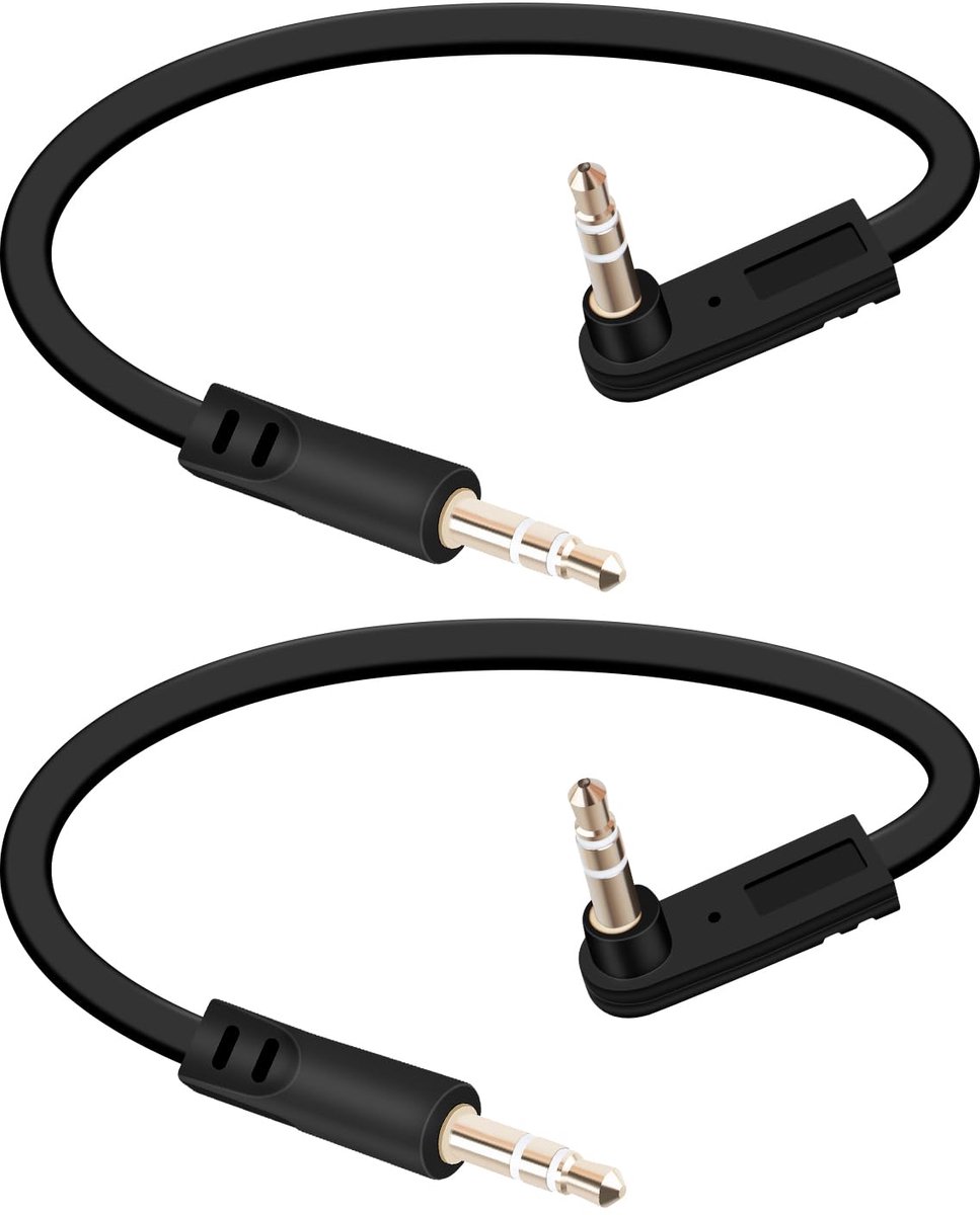 3.5mm audio extension cable (plug to right angle plug) - ShopVlot
