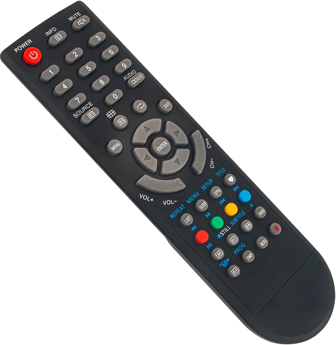 AULCMEET Vervangen Afstandsbediening geschikt voor Changhong TV EF22F888W EF22X718 EF24E868 EF24X718 E19X718 EF22E868 - ShopVlot