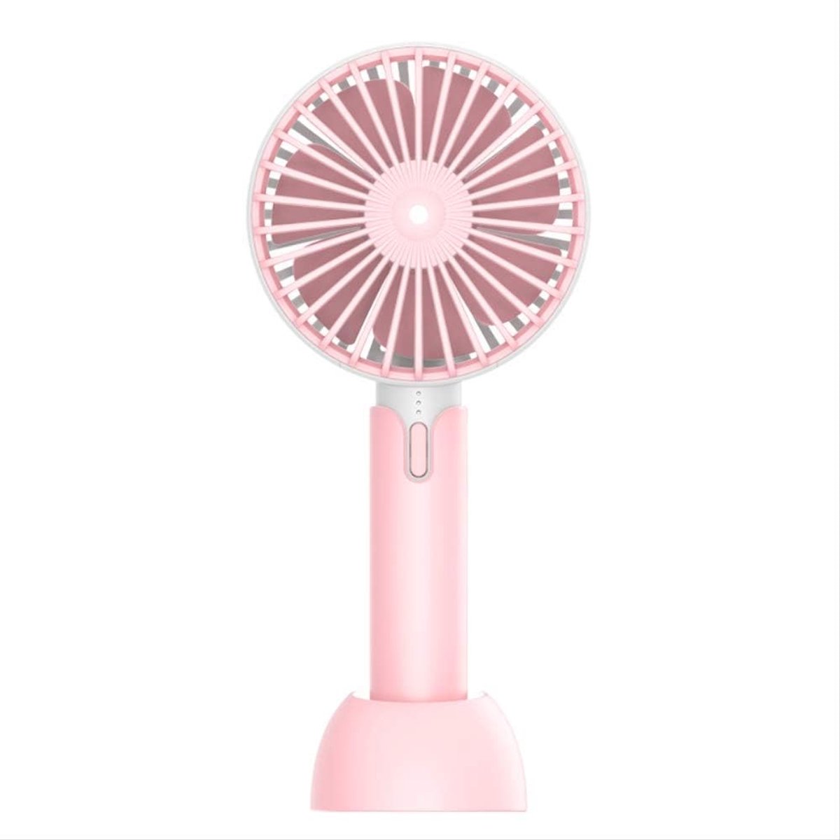 Mini Usb Charging Fan, Portable Handheld Fan Suitable For Travel And Home Product Size: 210*105*36mm Pink - ShopVlot