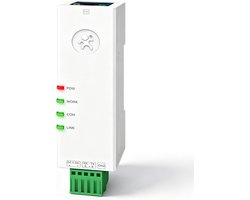 DIN-rail RS485 naar Ethernet converter - Modbus RTU-TCP gateway - compacte en robuuste uitvoering - m-winkel