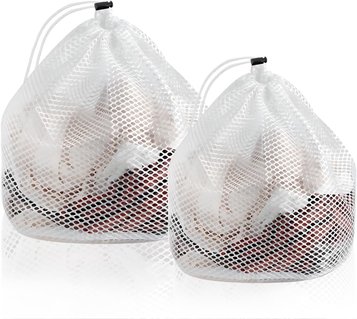 Waszakken 2 stuks - mesh materiaal - voor delicate kleding - ideaal voor wasmachine - ShopVlot