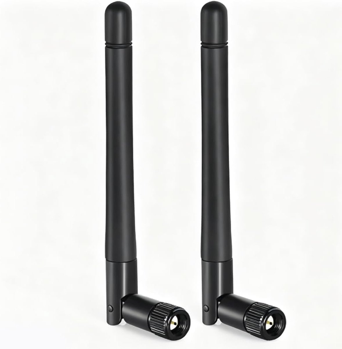 SMA stekkerantenne set van 2 - dual-band 2,4 GHz/5 GHz - voor stabiele signaalverbinding - ShopVlot