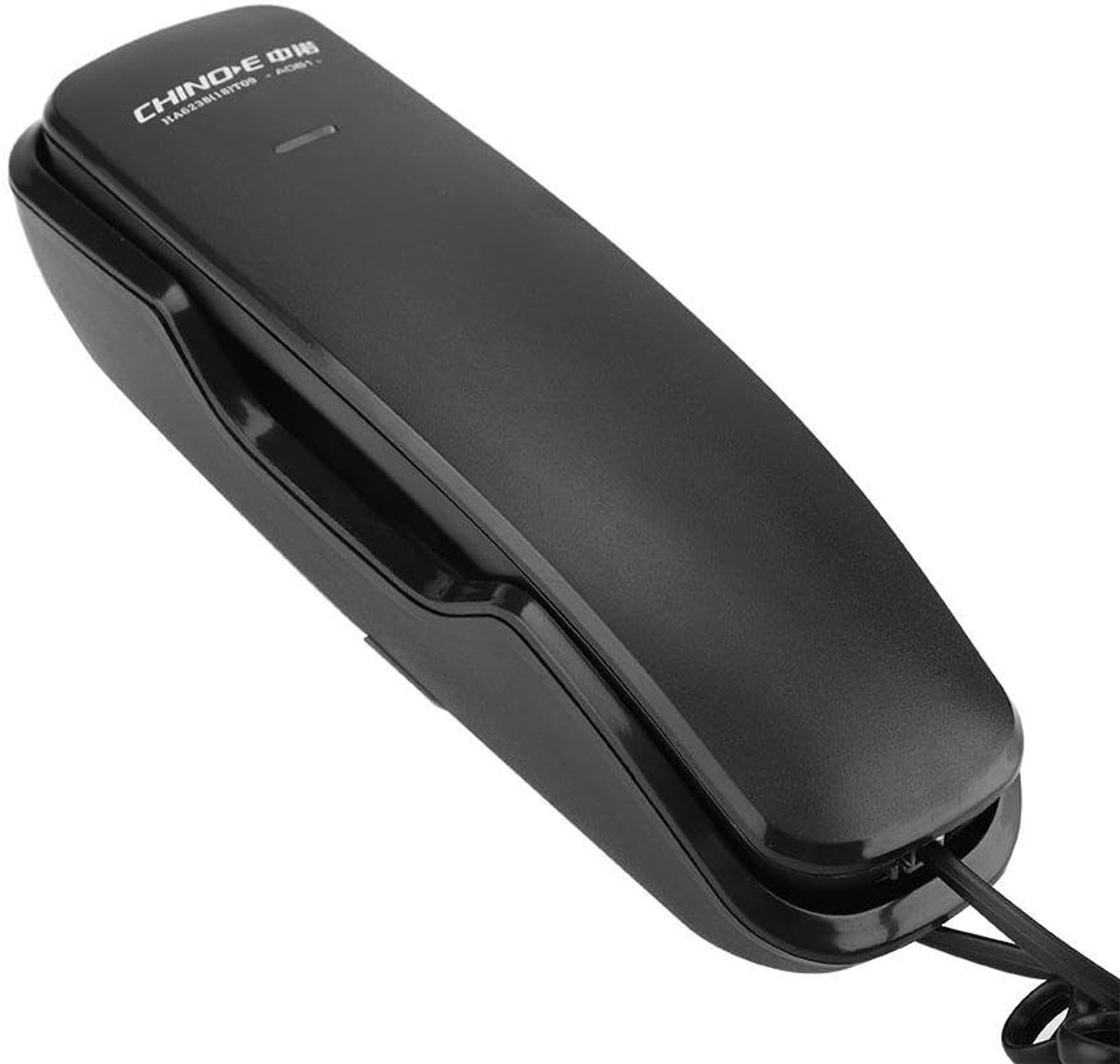 Wandtelefoon met ruisonderdrukking - landlijn telefoon zwart - met belsignaal - helder geluid - ShopVlot