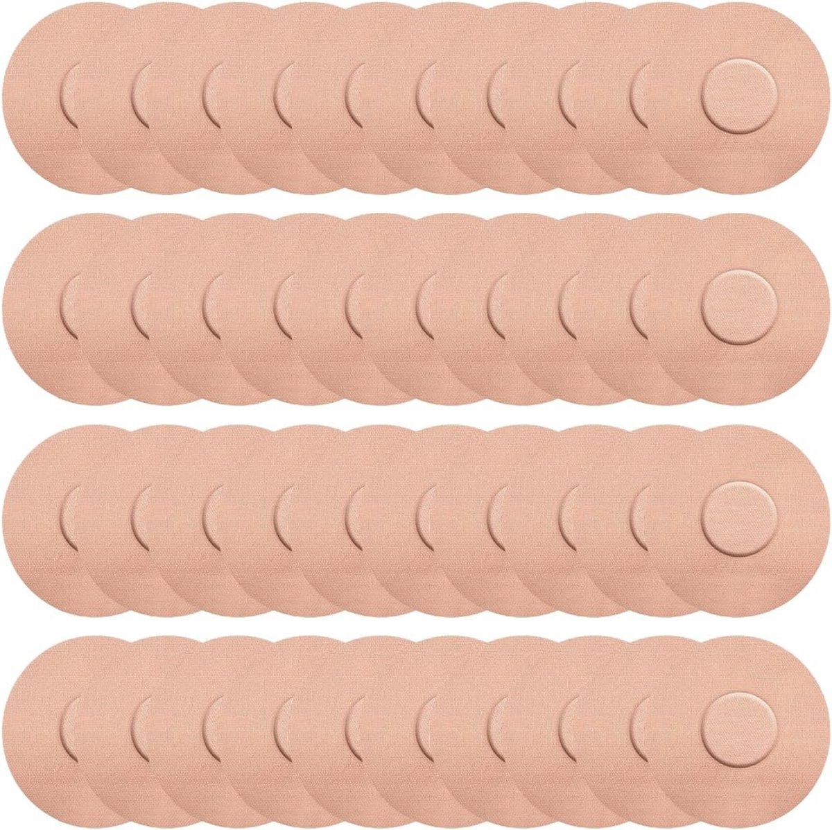 Ronde sensor patches 7,3 cm - waterdicht en ademend - langdurige bescherming - voor actieve levensstijl - ShopVlot