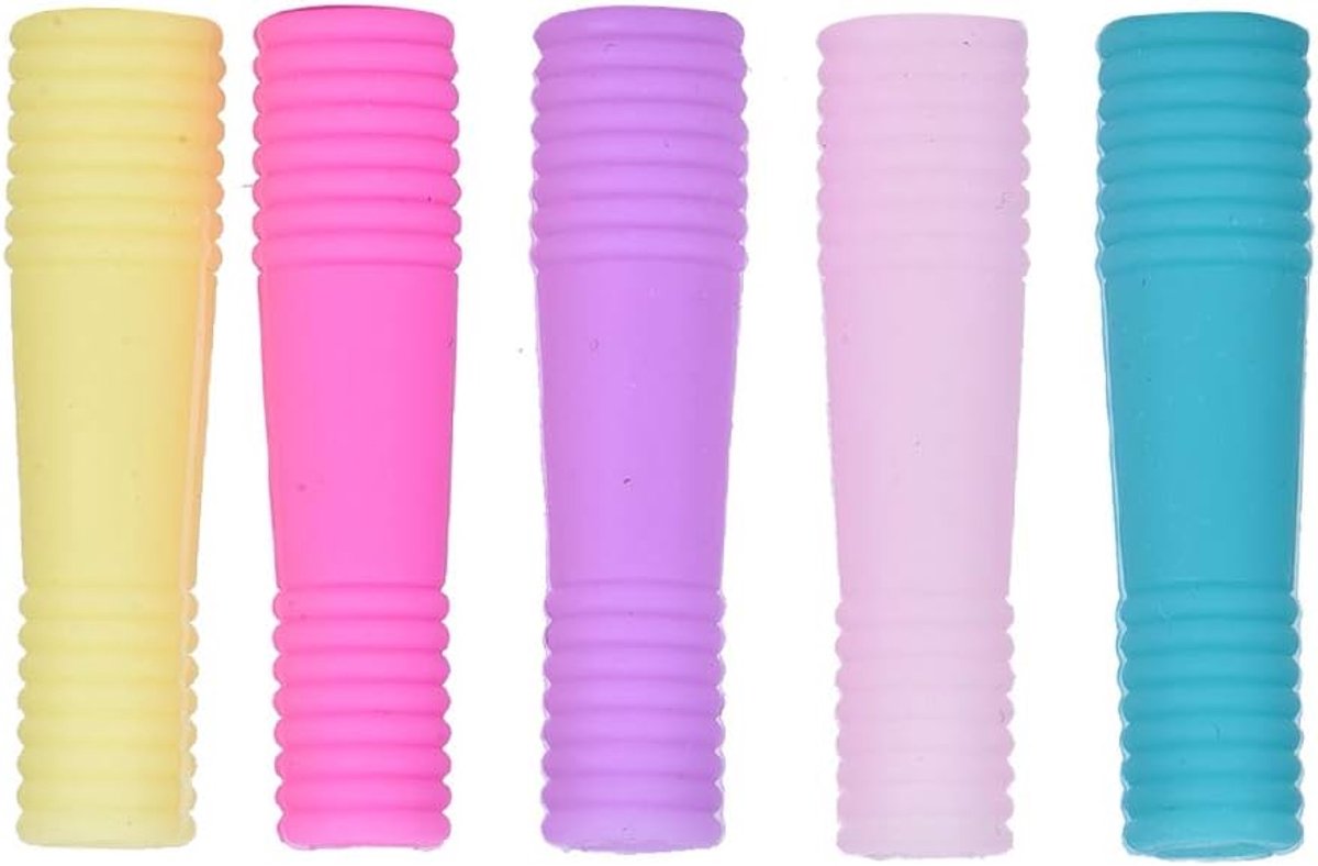 Manicure silicone beschermdeksel - 10 stuks - compact en lichtgewicht - verlengt levensduur van scharen - ShopVlot