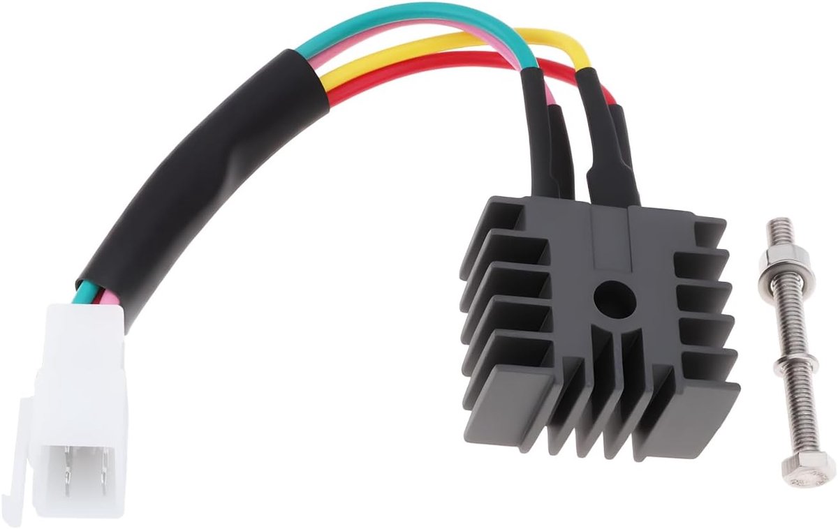 Gelijkrichter Regulator 4PIN 6V - Voor Honda Motoren - Compatibel met meerdere modellen - ShopVlot