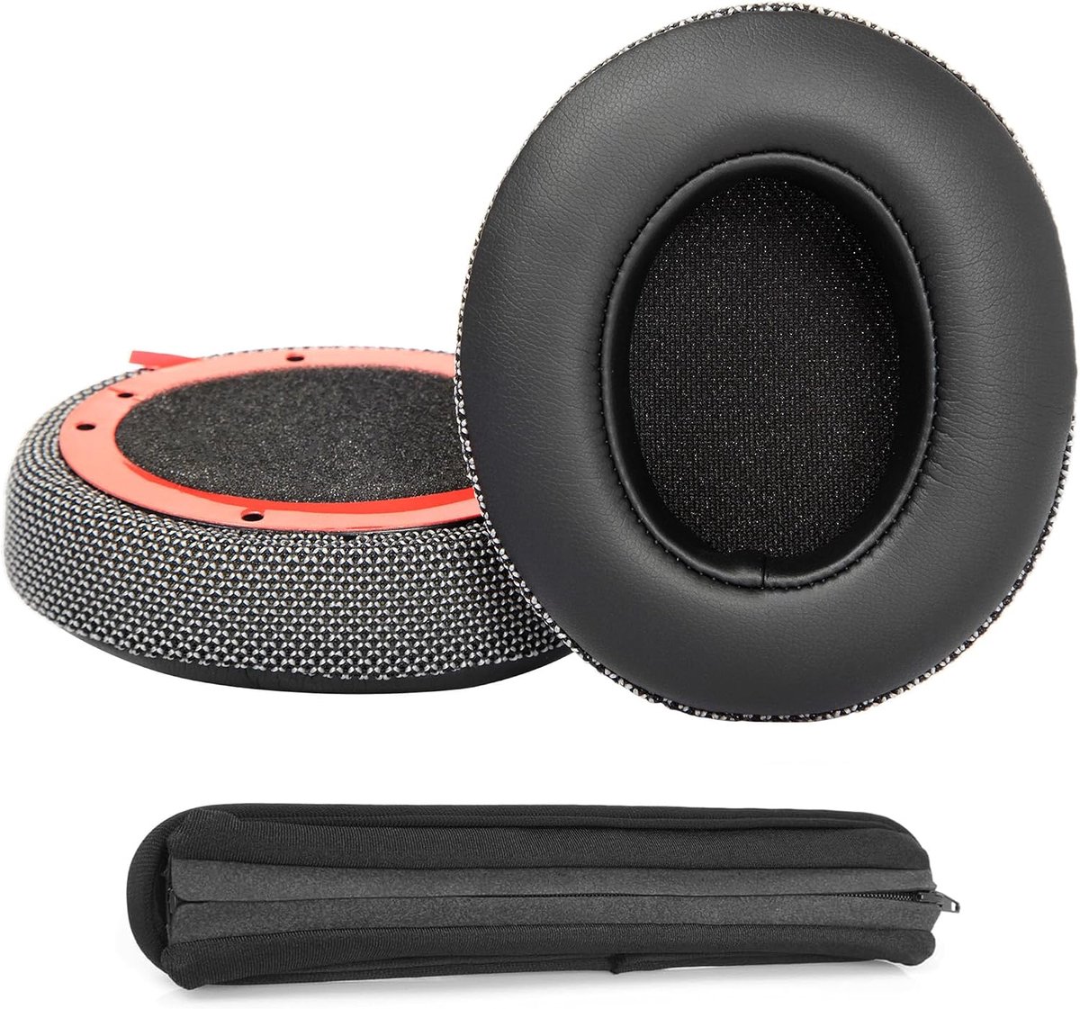 Earpads + headband compatible with Beats Studio 2 & Studio 3 (B0500 B0501) wired and wireless headphones: Replacement - ShopVlot