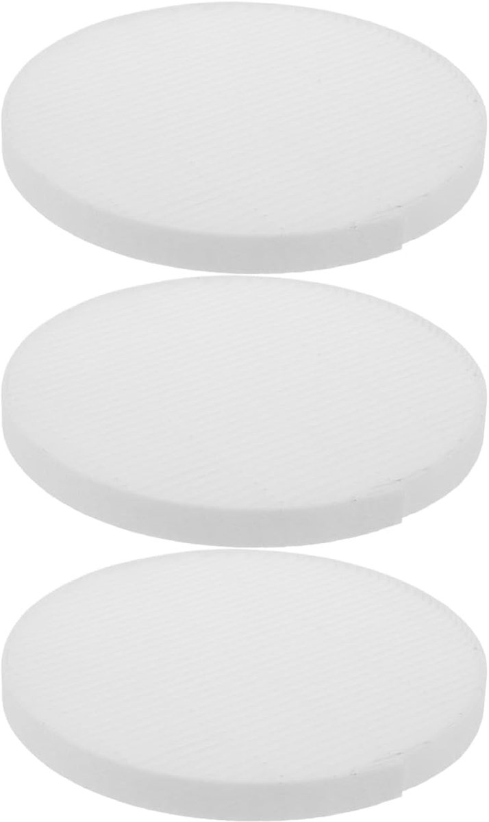 iplusmile Set of 3 Replacement Filters for Nail Vacuum Cleaner, Round, Reusable, Diameter 12 cm, Filter Accessories - ShopVlot