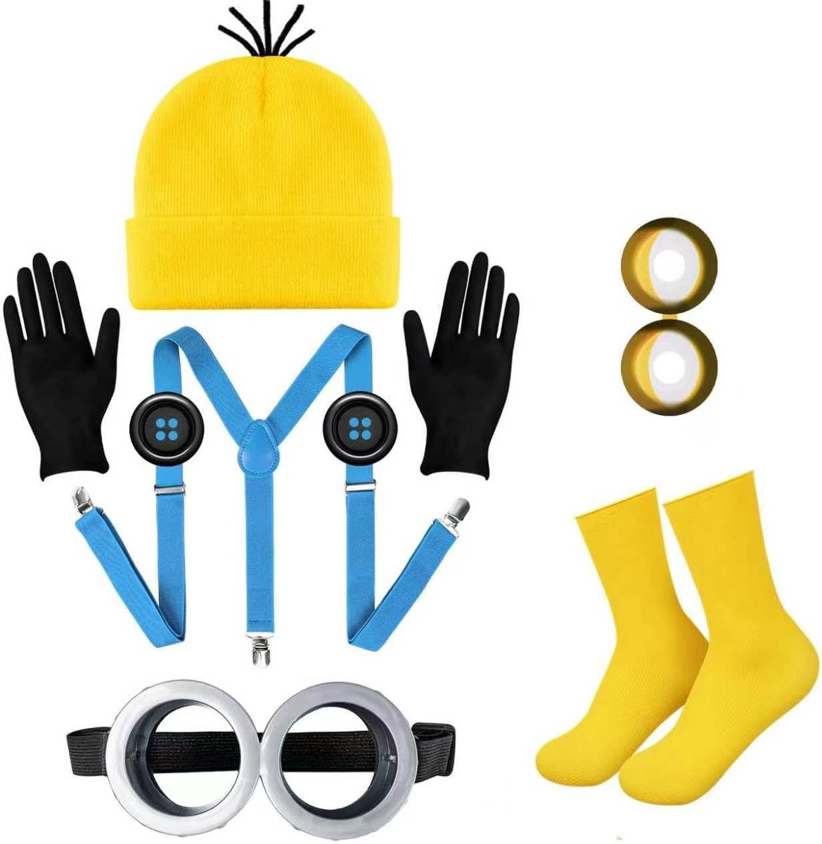 iZoeL Costume Giallo Kit -4 - ShopVlot