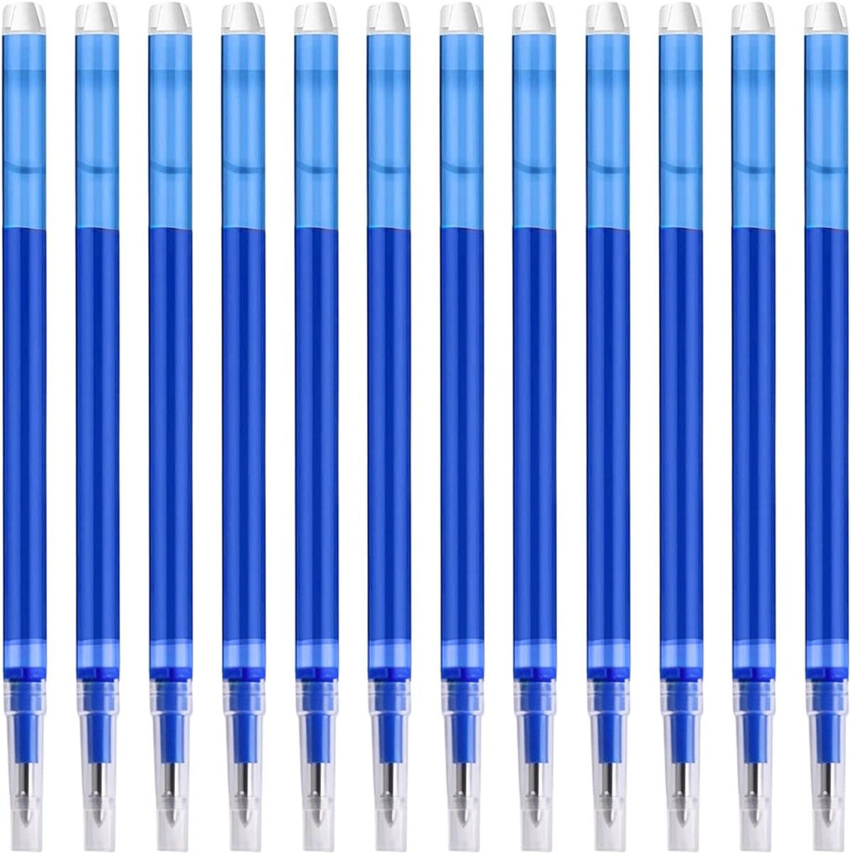 Navullingen uitwisbaar 0,7 mm - blauwe inkt - thermogevoelig - ideaal voor professioneel schrijven - ShopVlot