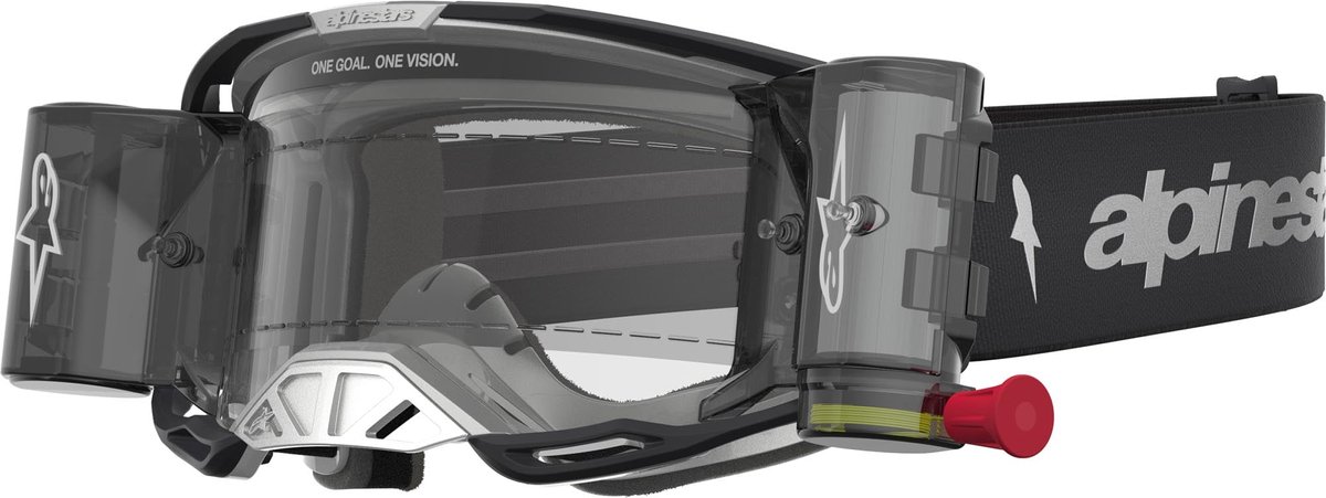 Alpinestars Vision 8 Amber Roll-Off Motocrossbril -