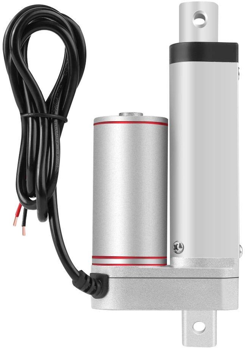 Elektrische lineaire aandrijving 12 V - 50 mm slag - 80 kg belastbaarheid - ideaal voor machines - ShopVlot