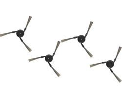 4 Stofzuigeronderdelen -Geschikt voor Dreame X40 PRO/X40Ultra/L40 Ultra stofzuiger(4 zijborstels)