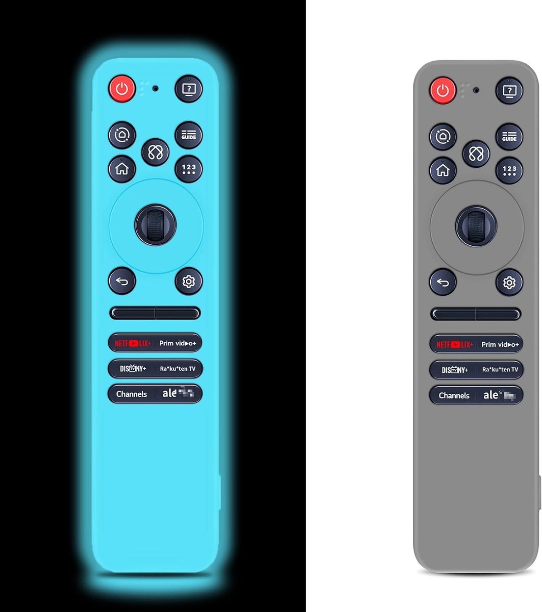 Universele afstandsbedieningsbescherming geschikt voor LG MR25GA afstandsbediening (grijs en blauw) - ShopVlot