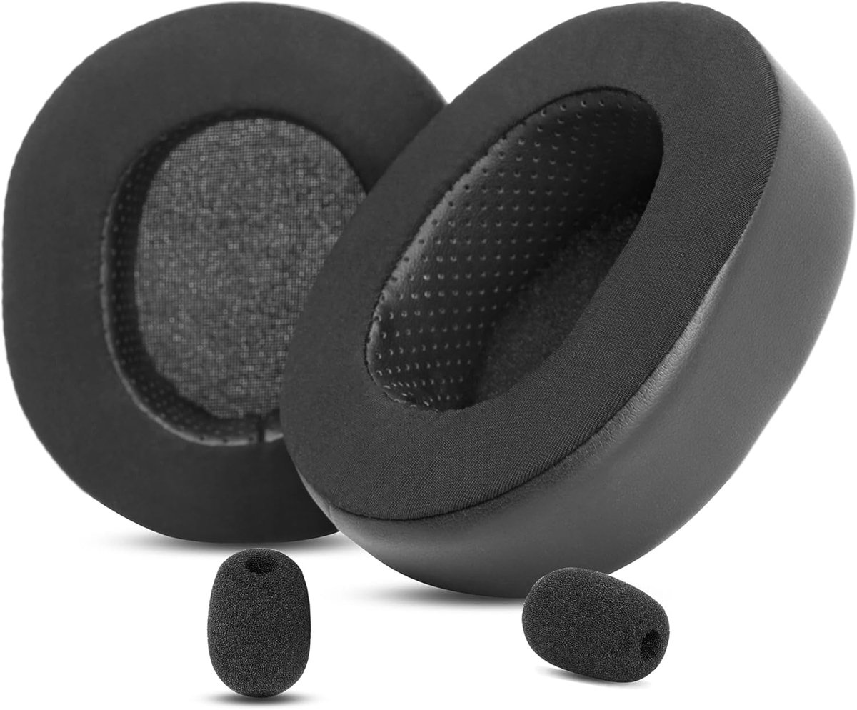 Arctis 5 Ear Pads Replacement Compatible with SteelSeries Arctis 1, 3, 5, 7, 9, Pro Gaming Headsets Ear Pads Cushion - ShopVlot