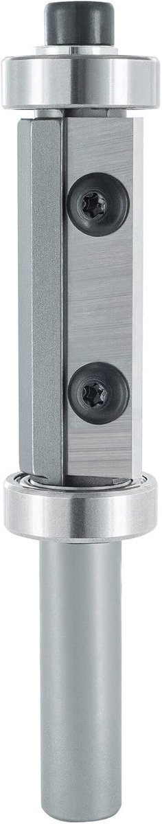 ENT 20422 Reversible face milling cutter carbide, shank (S) 12 mm, diameter (D) 22 mm, NL 50 mm, with ball bearing - ShopVlot