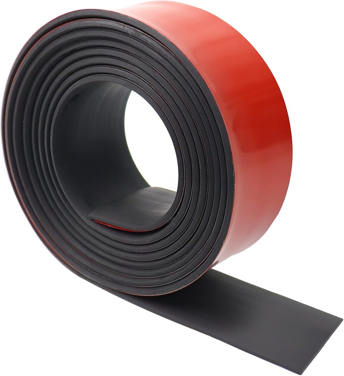 Rubber Strips Self Adhesive 50mm (W) x 3mm (S) x 6m (L) Neoprene Rubber Sheet Solid Rubber Profile for Seals Cover DIY - ShopVlot