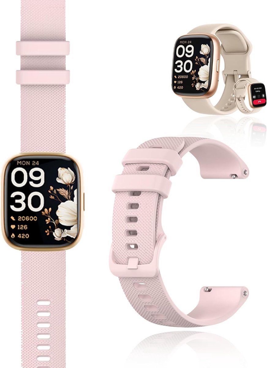 Watch Strap for Lodimeke IDW26 Silicone Compatible with Lodimeke IDW26, Skin-Friendly Smart Watch, Replacement Strap - ShopVlot