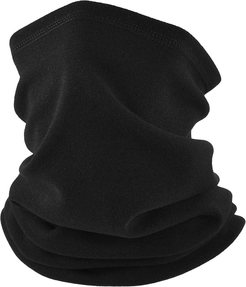 Men's / Women's Tube Scarf, Winter Tube Scarf, Windproof Ski Neck Warmer, Multifunctional Scarf, Fleece Loop Scarf - ShopVlot