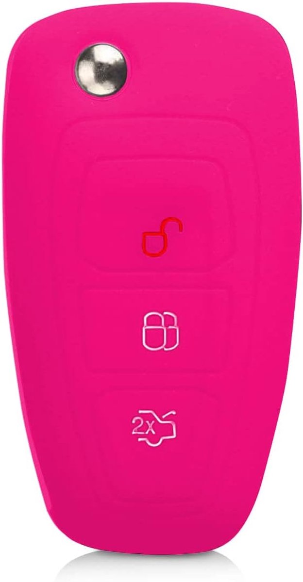 SALPIE Silicone Protective Case for Wireless Key Compatible with Ford Fiesta IV Focus III Galaxy Fusion Mondeo IV - ShopVlot