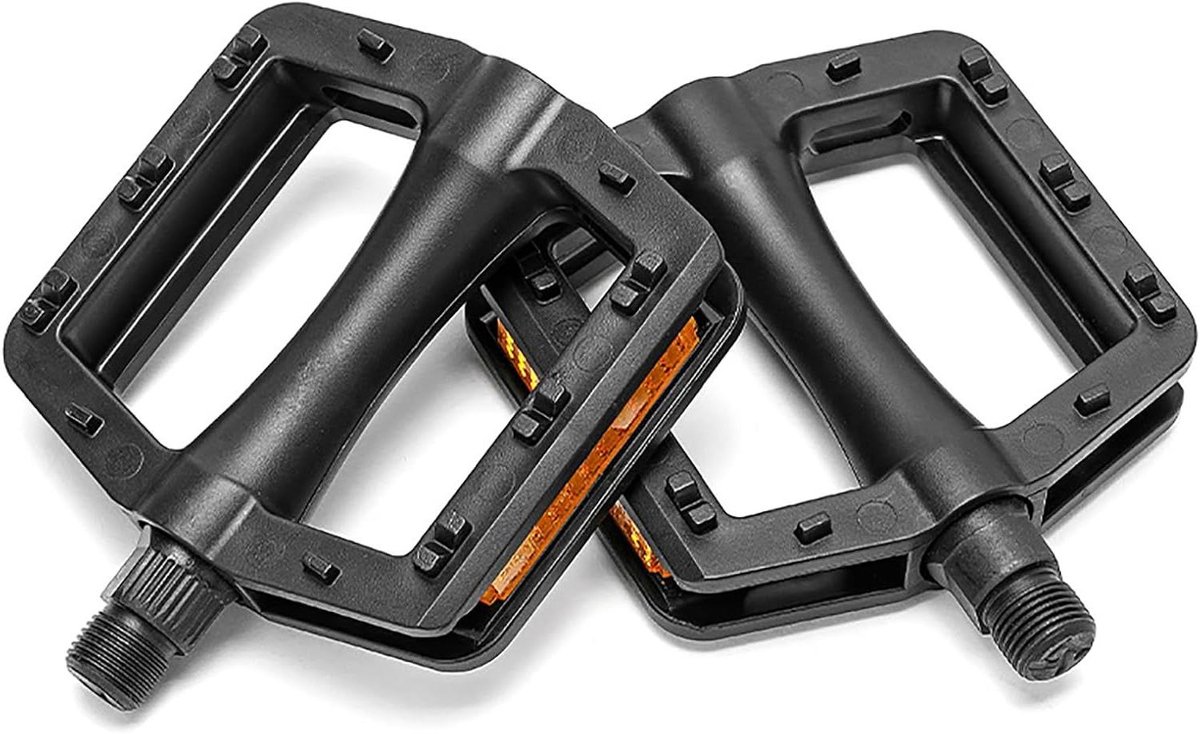 Fietspedalen Set - Platte Pedalen - Fietsen Verbeteren - Antislip Grip - Lichtgewicht Aluminium - Normal