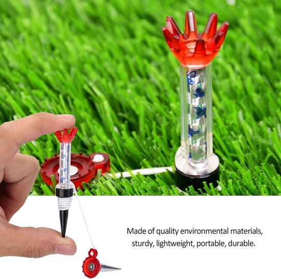 Golf Tees - Golf Tee Set - Golf Training - Magnetische Balhouder - 4 Stuks - Rood en Blauw van GOLF — afbeelding 4